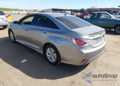 2013 Hyundai Sonata Hybrid from USA, damaged, VIN KMHEC4A47DA093780